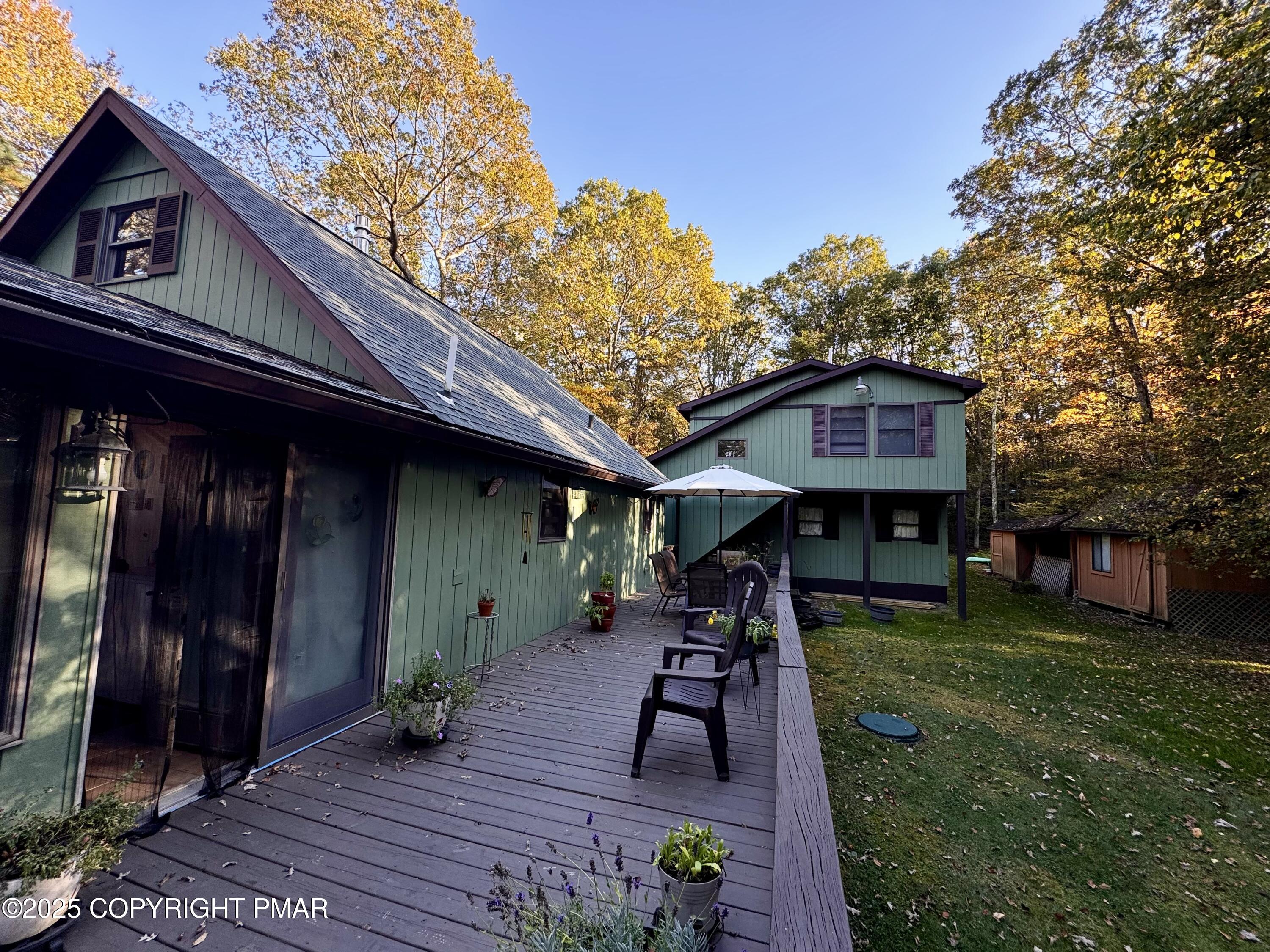 102 Indian Trail Road Jim Thorpe, PA 18229 - Photo 2 of 28 a house view with a garden space