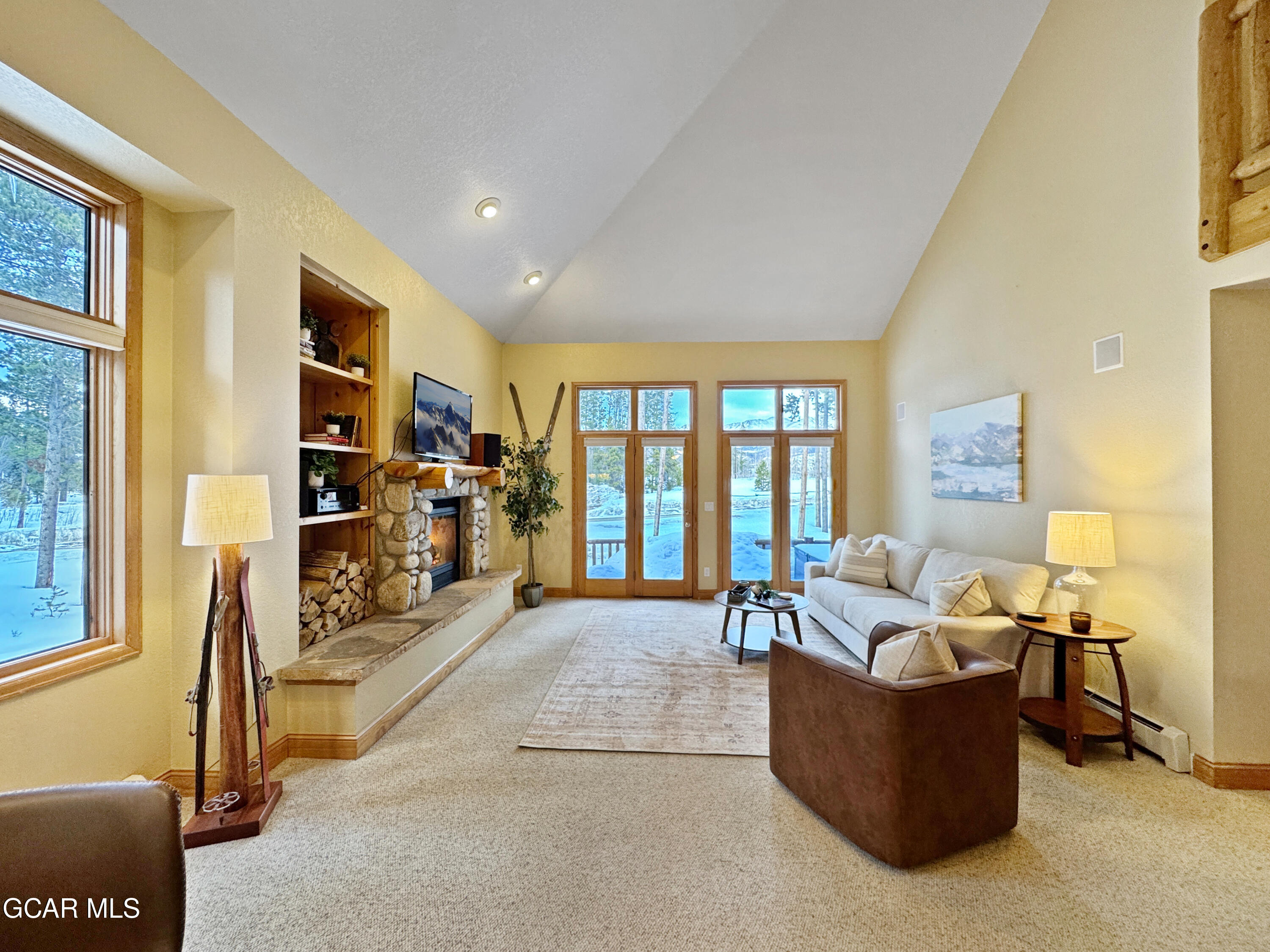 1232 Gcr 8 Tabernash, CO 80478 - Photo 5 of 51 a living room with furniture and a flat screen tv