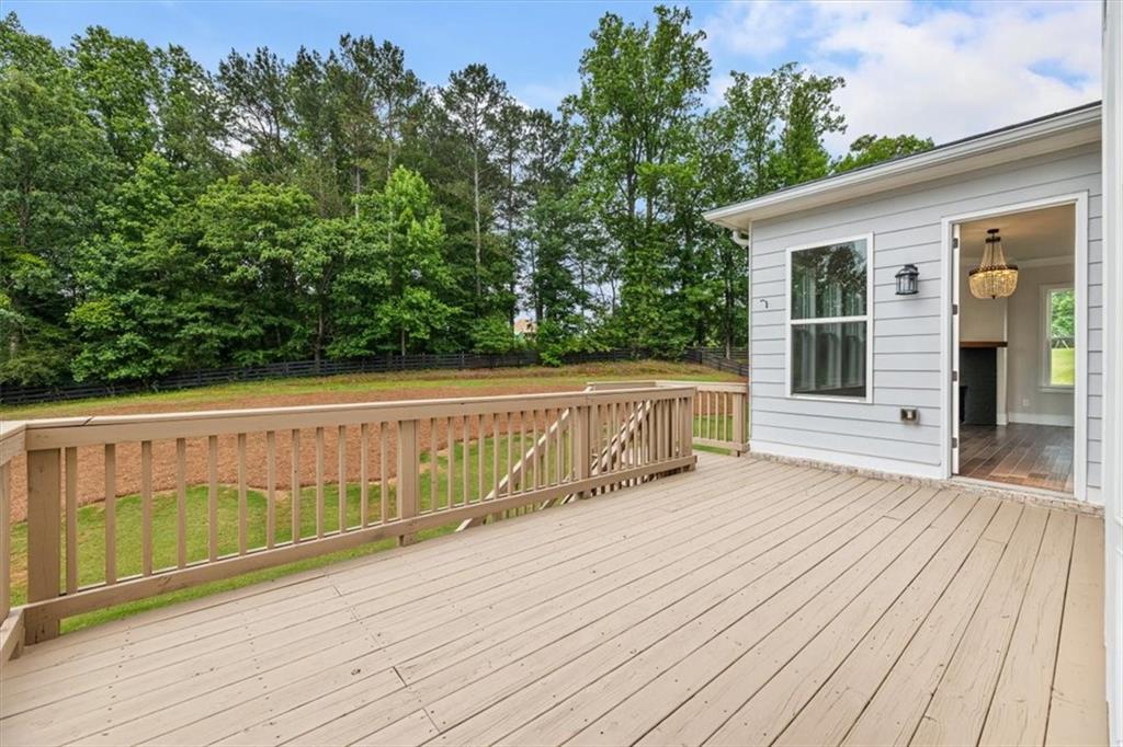 947 Hunter Way Milton, GA 30004 - Photo 37 of 78 a view of a wooden deck