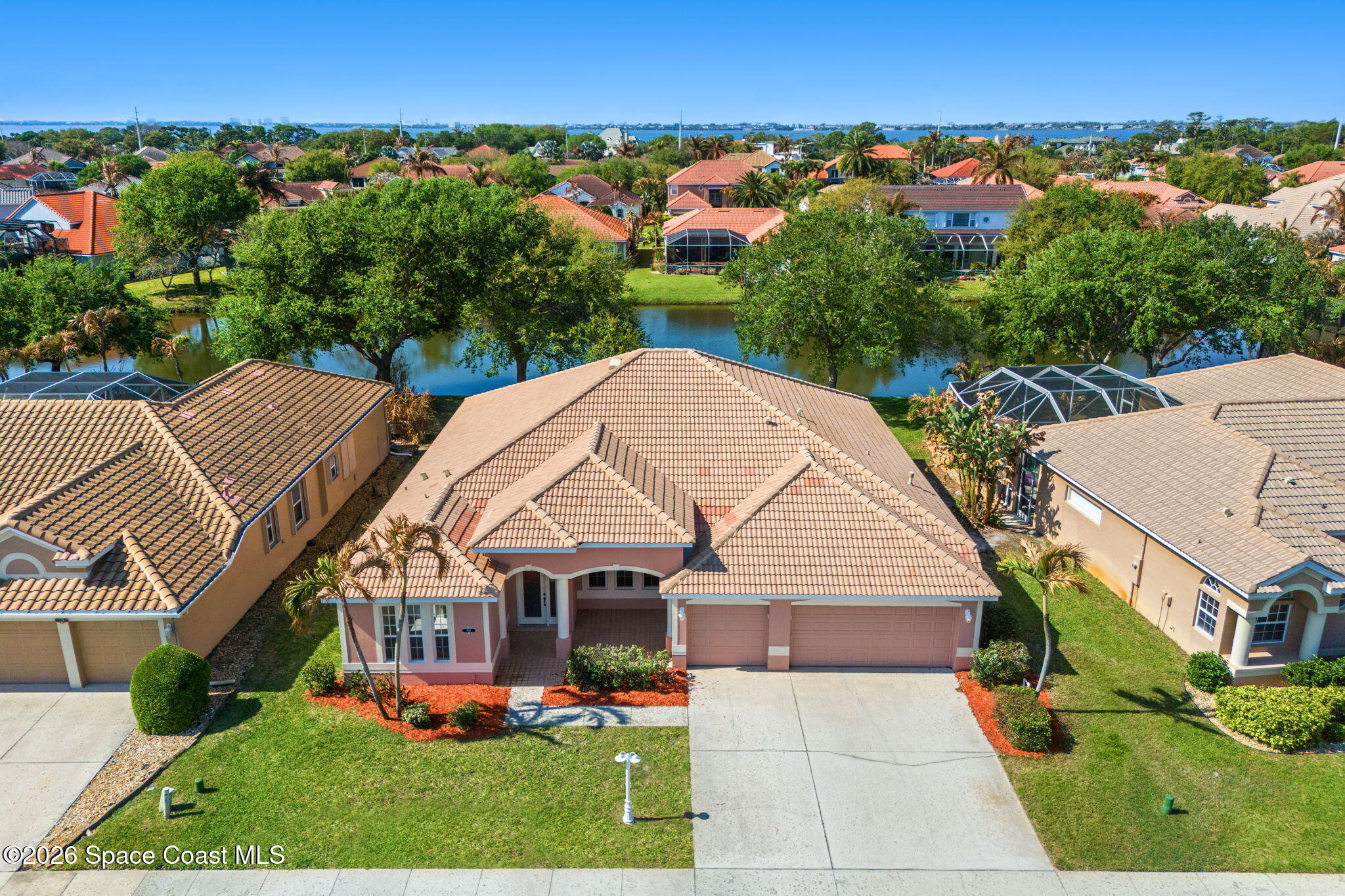 541 Oceanside Boulevard Indialantic, FL 32903 - Photo 40 of 51 an aerial view of a house