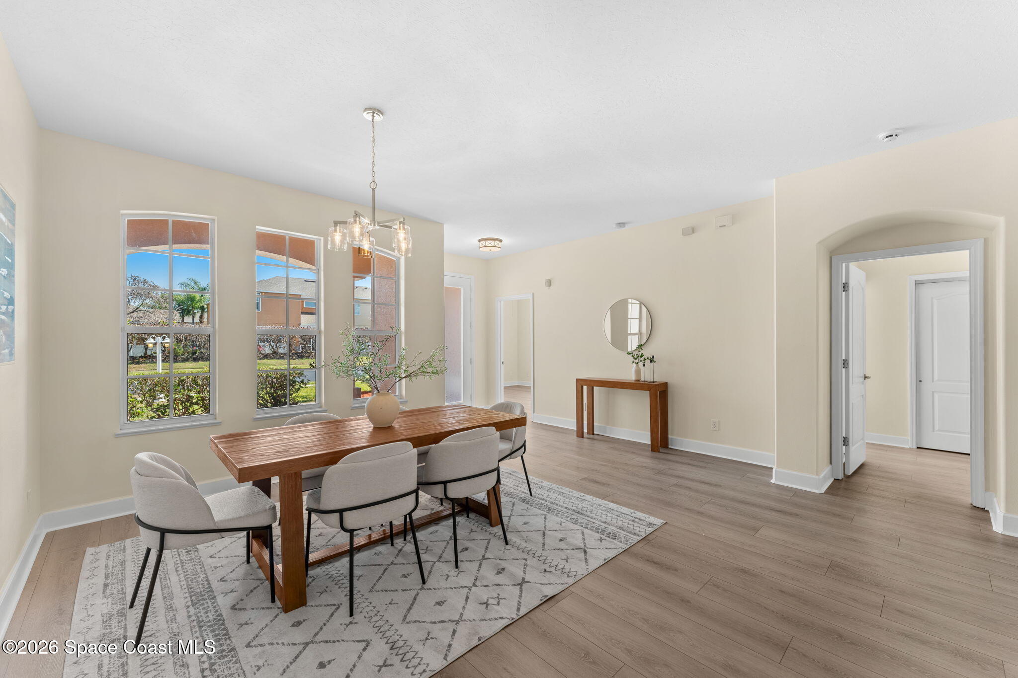 541 Oceanside Boulevard Indialantic, FL 32903 - Photo 7 of 51 a dining room with furniture and window