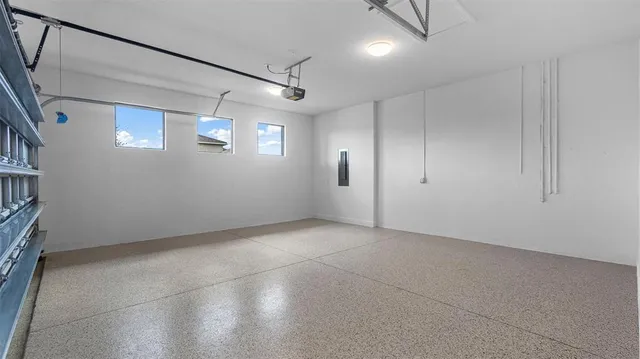 a view of empty room