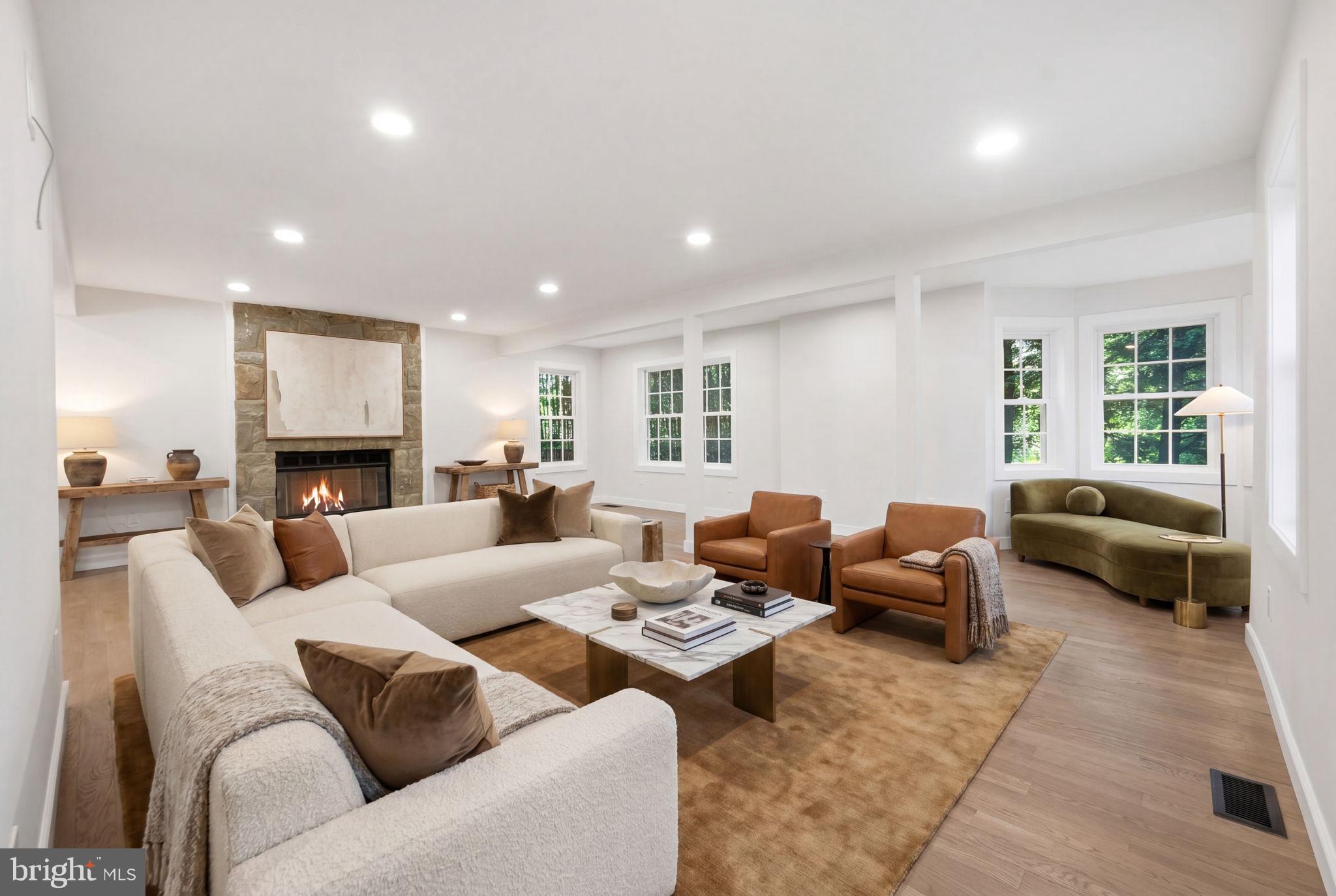 5121 Wissioming Road Bethesda, MD 20816 - Photo 6 of 41 Living Room *Virtually Staged*