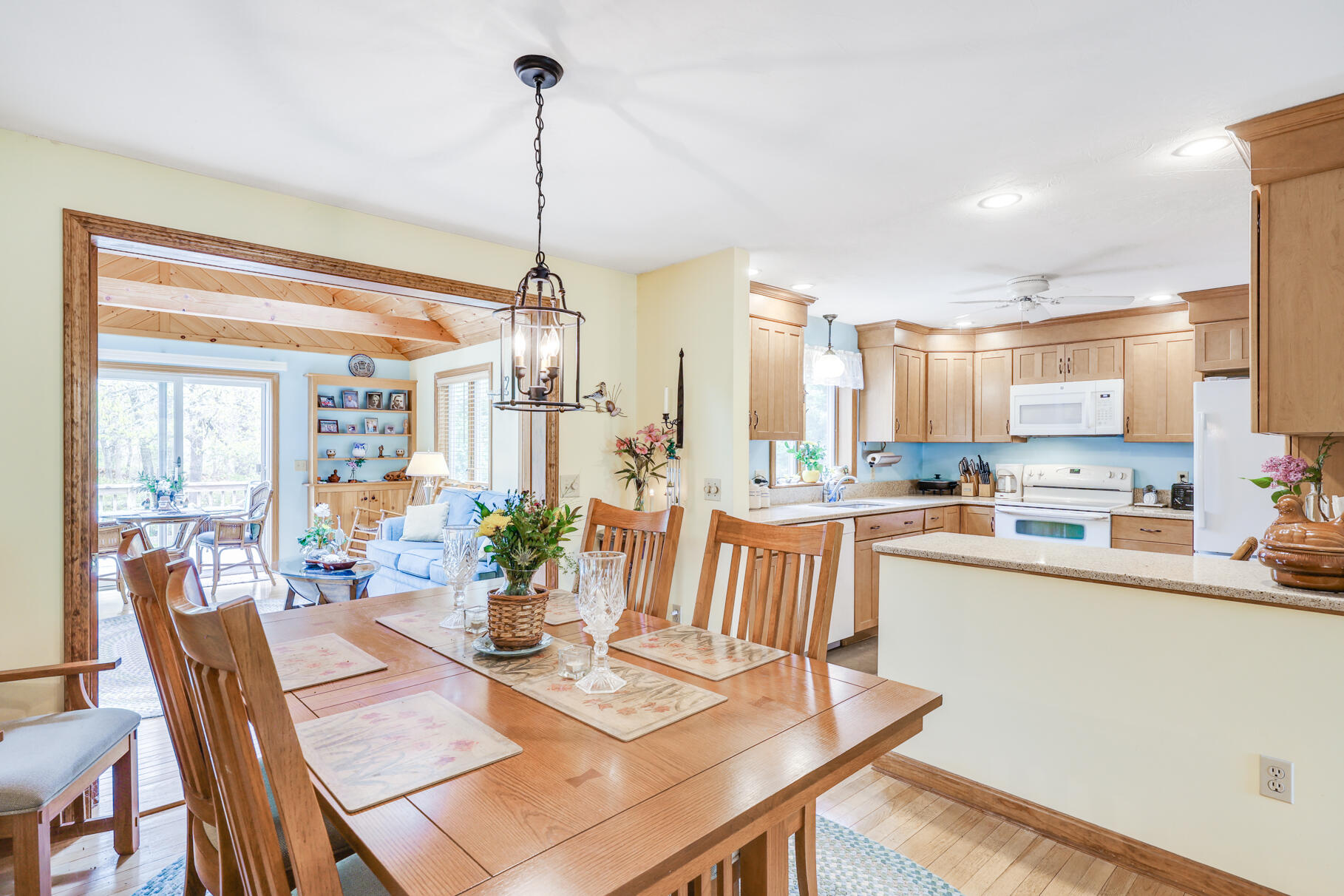 65 Continental Drive Harwich, MA 02645 - Photo 9 of 34 a view of a dining room and livingroom view