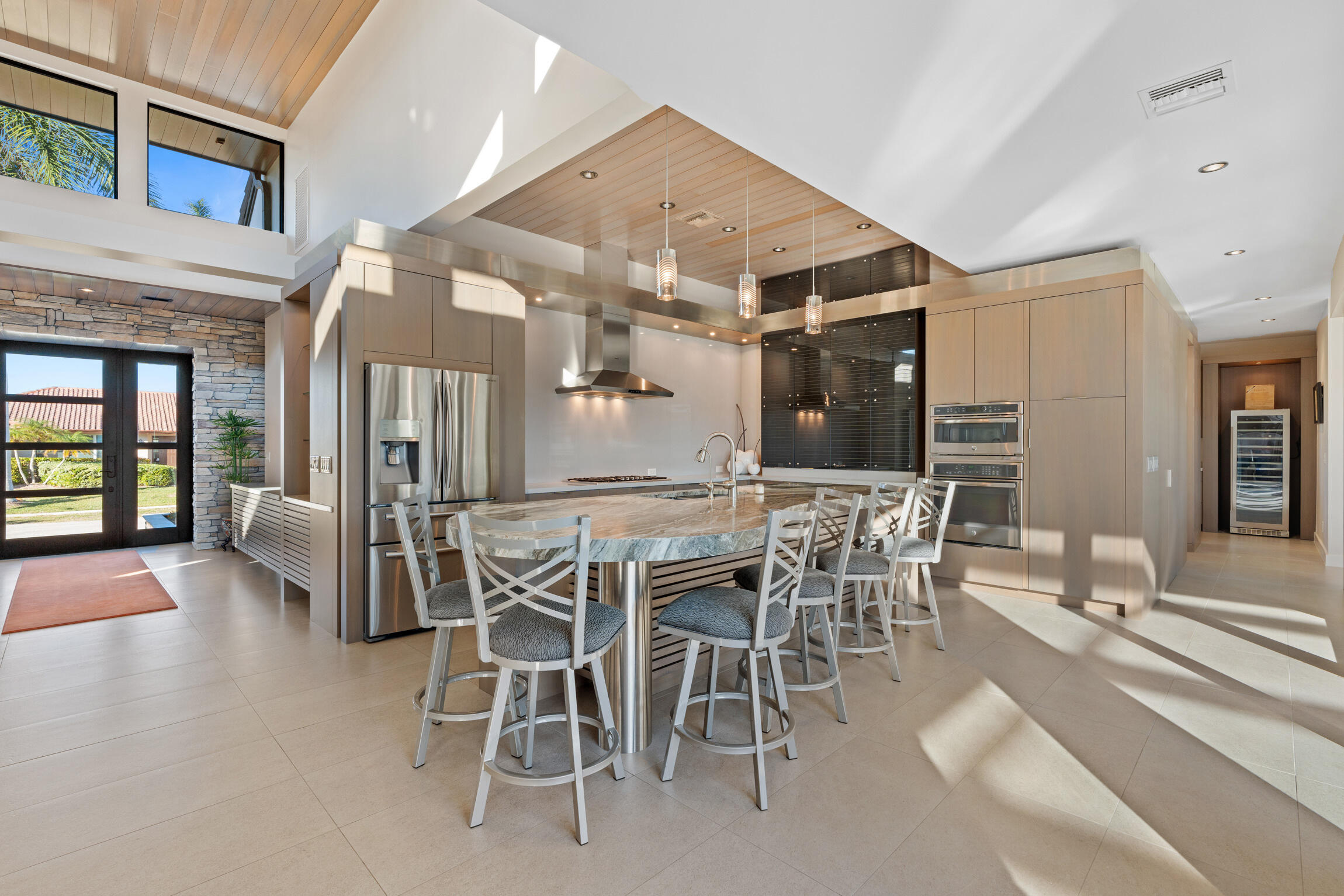 821 Magnolia Court Marco Island, FL 34145 - Photo 12 of 53 a dining room with furniture and wooden floor
