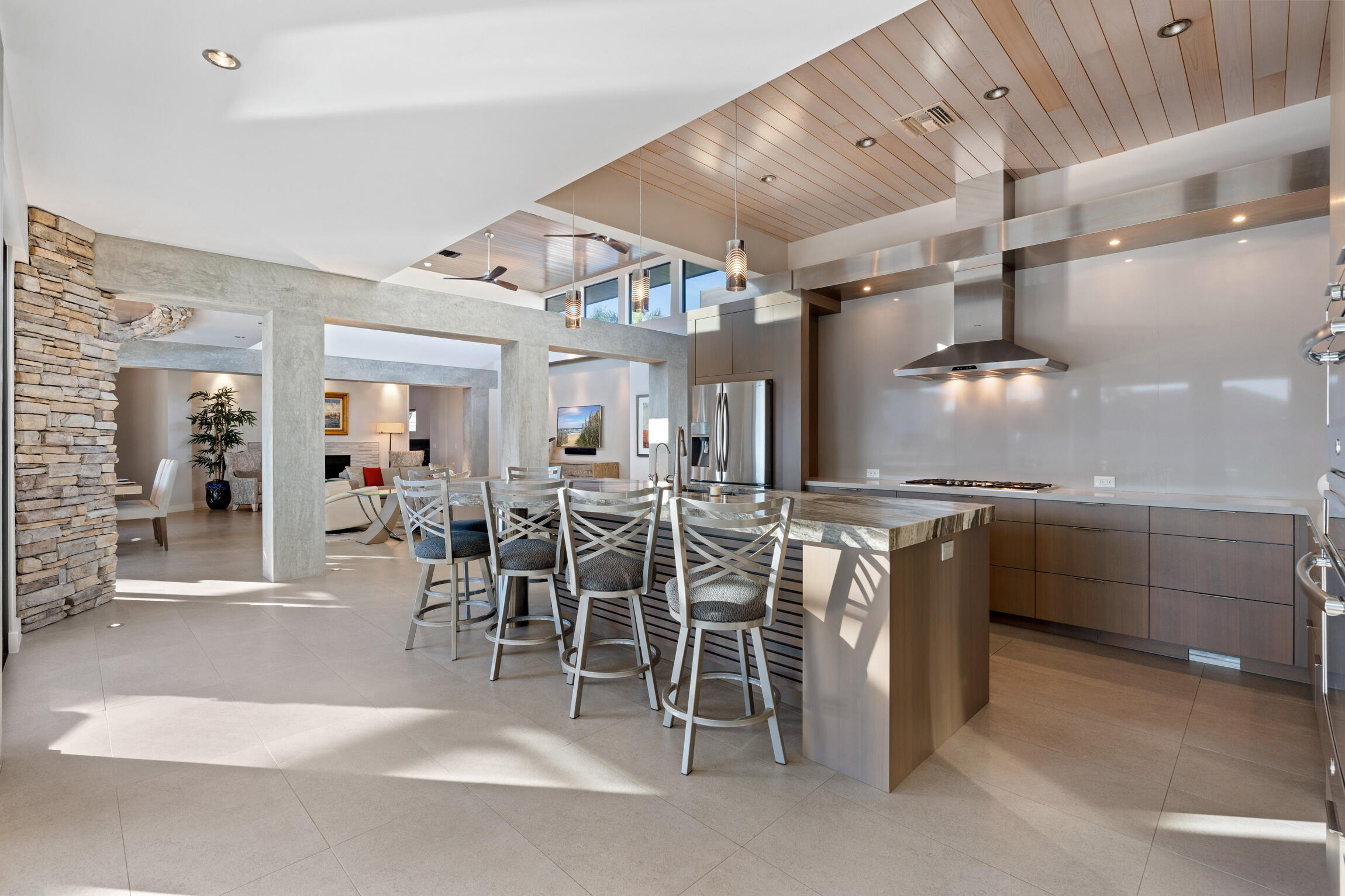 821 Magnolia Court Marco Island, FL 34145 - Photo 16 of 53 a room with lots of wooden furniture and a view