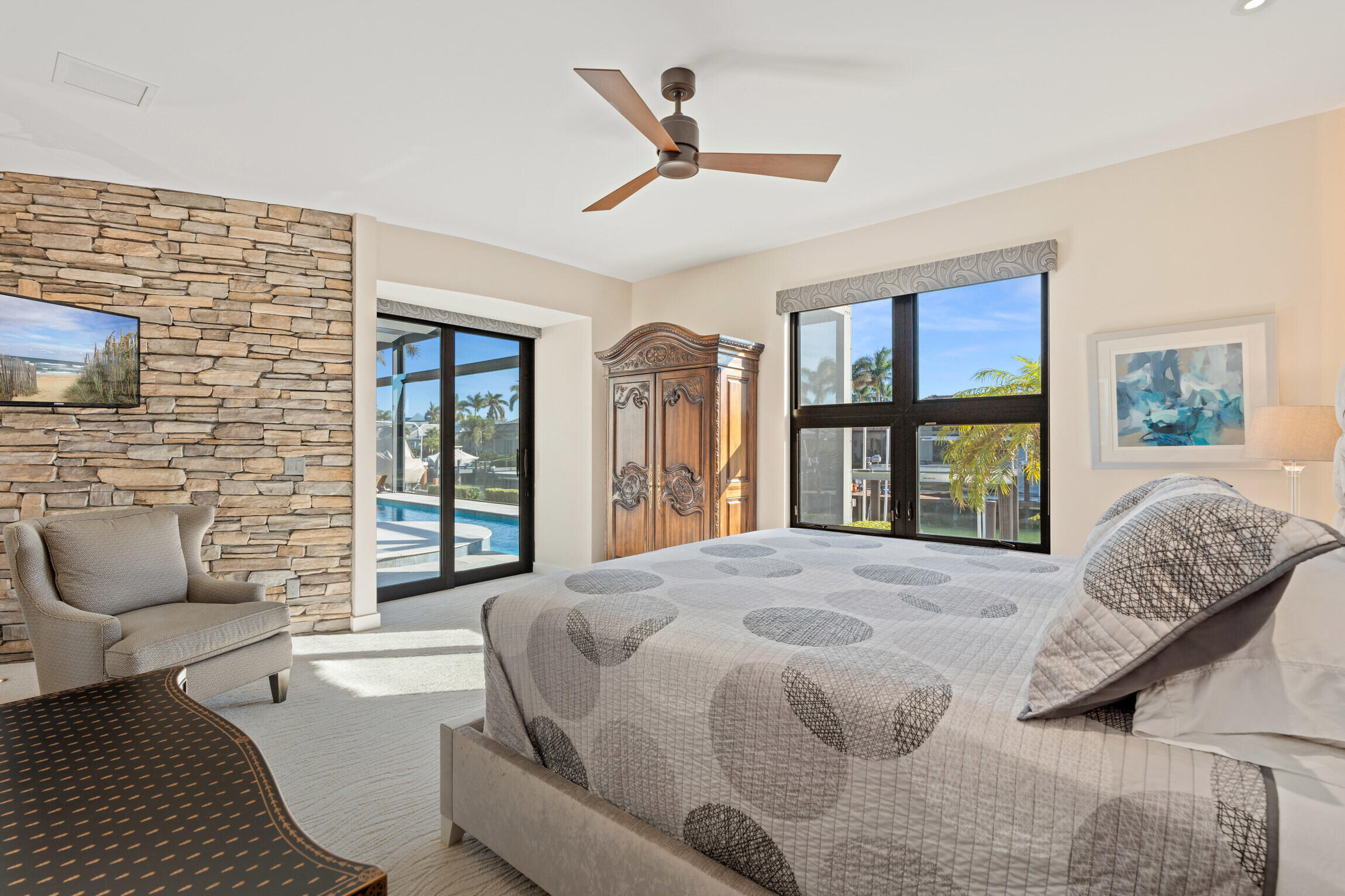 821 Magnolia Court Marco Island, FL 34145 - Photo 25 of 53 a living room with furniture fireplace and a window