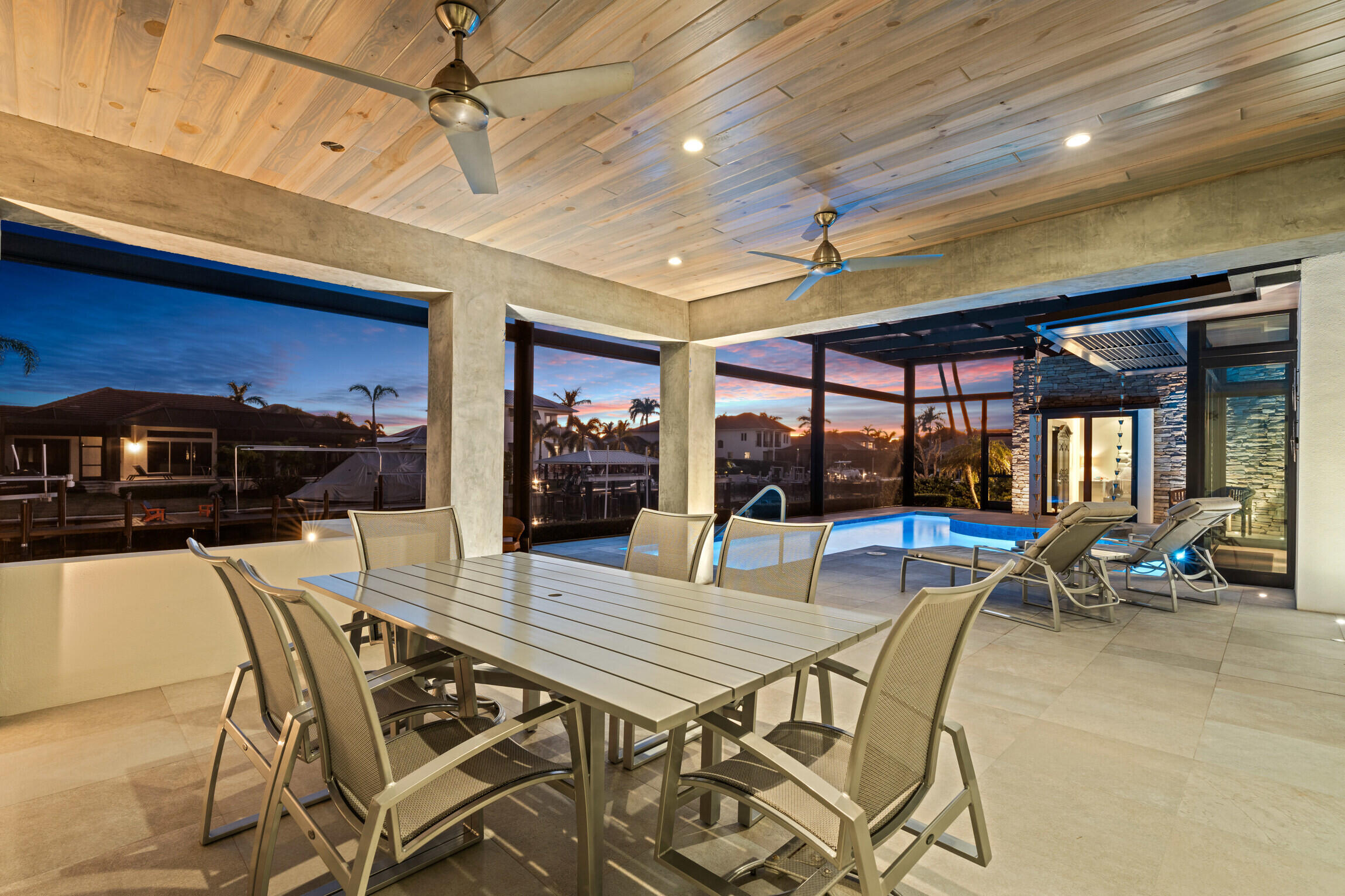 821 Magnolia Court Marco Island, FL 34145 - Photo 46 of 53 a view of a dining room with furniture window and outside view