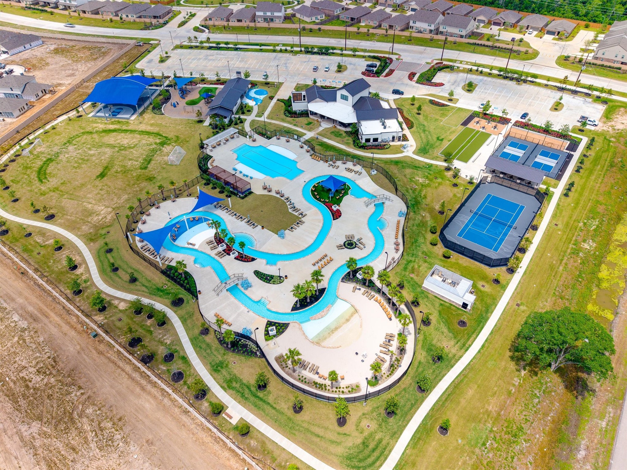 2413 Olancha Drive Rosharon, TX 77583 - Photo 37 of 41 Sierra Vista has a lazy river for the whole family to enjoy