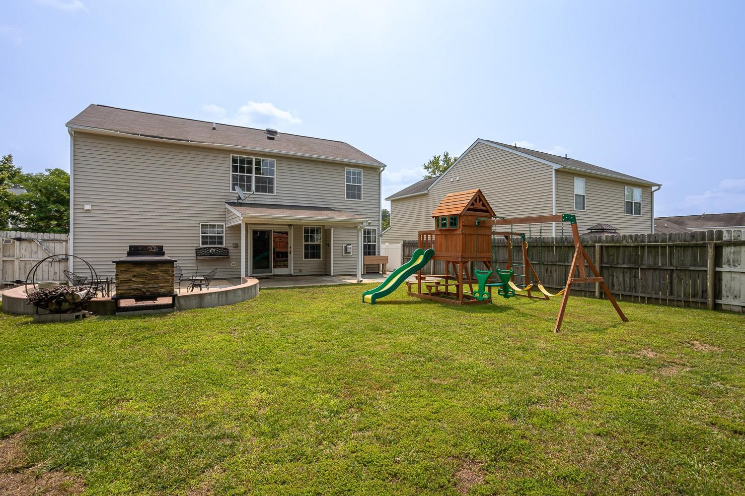 4129 Springfield Creek Drive Raleigh, NC 27616 - Photo 23 of 24 Fenced Back Yard