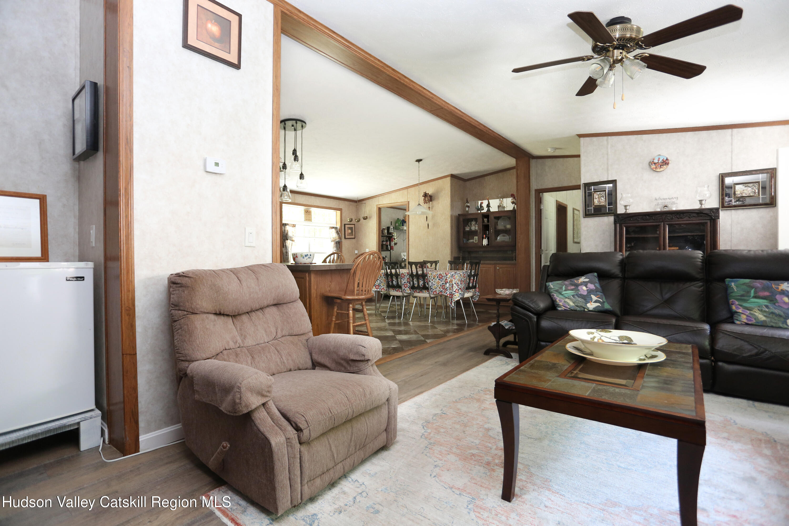 219 Edison Timmerman Road Cairo, NY 12413 - Photo 11 of 51 a living room with furniture and a ceiling fan