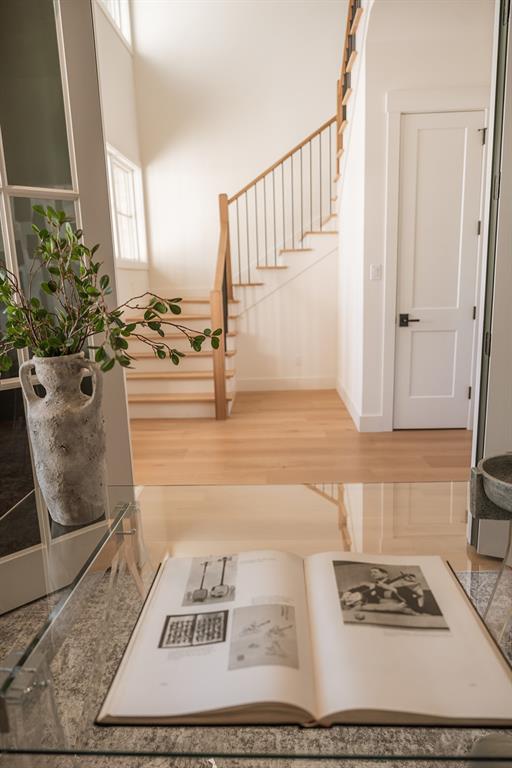 1070 Browning Road Argyle, TX 76226 - Photo 7 of 21 Detailed view of wood finished floors and baseboards