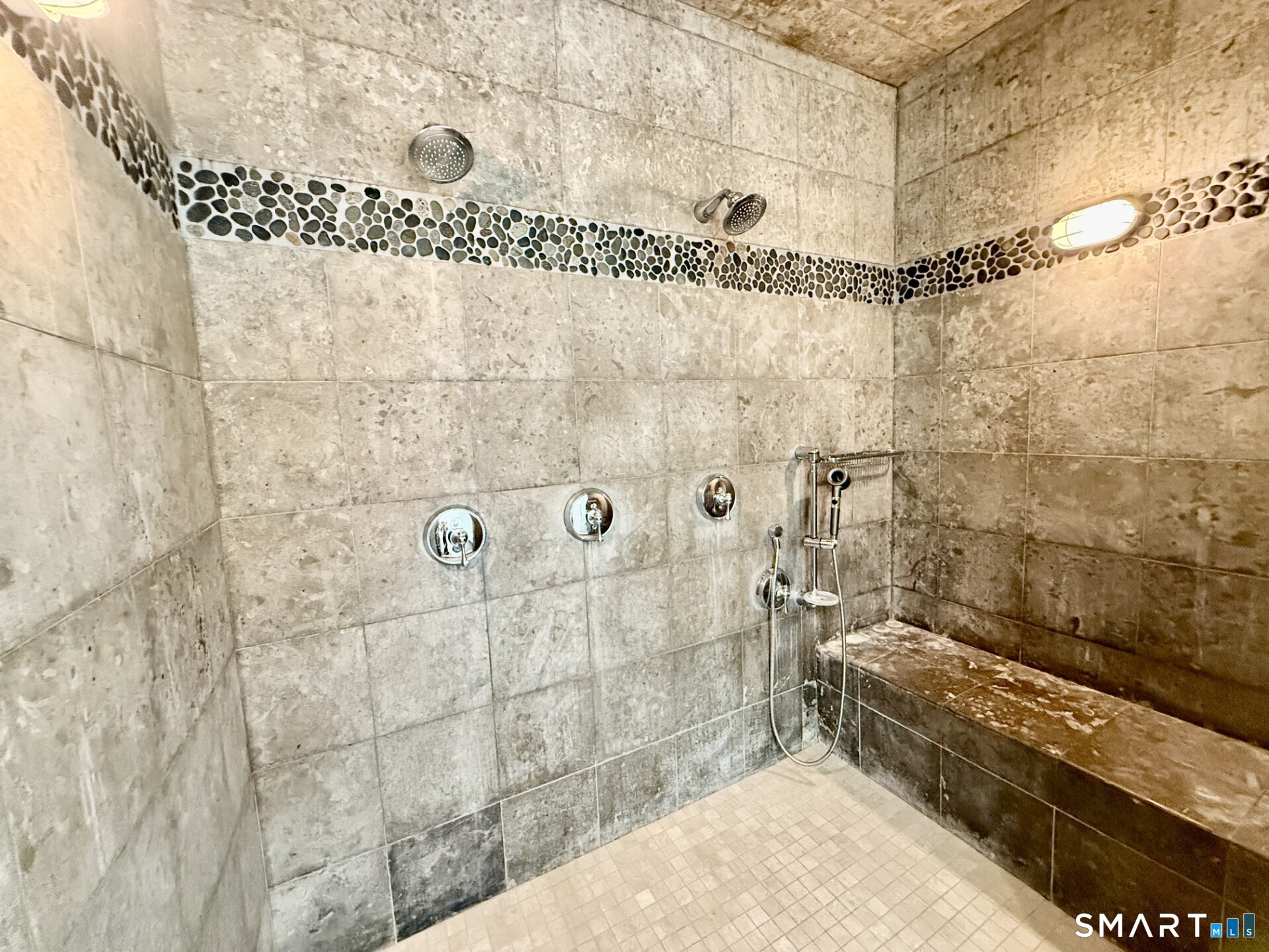 84 Smith Road Lebanon, CT 06249 - Photo 18 of 34 Custom tiling in master shower!