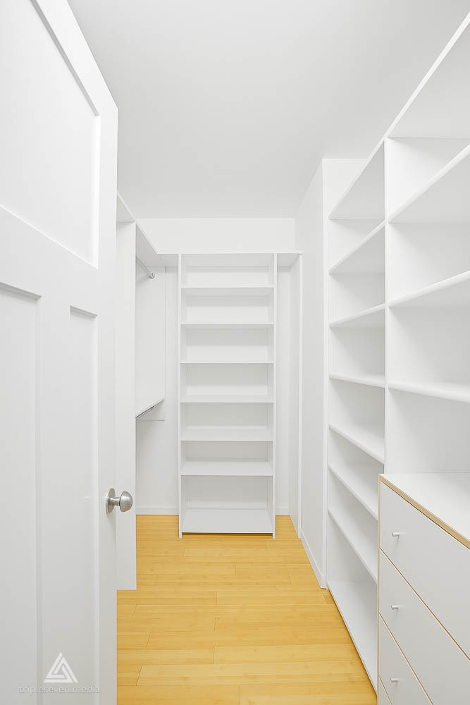 9180 S Road, Unit D Palos Hills, IL 60465 - Photo 16 of 24 a view of walk in closet with empty racks