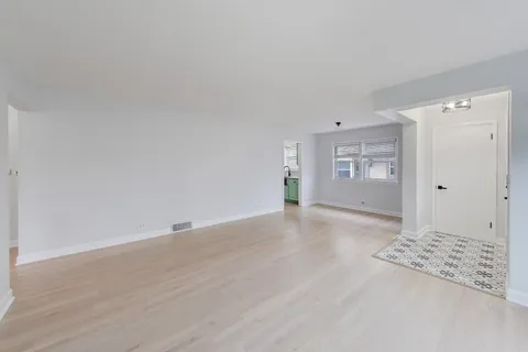 wooden floor in an empty room