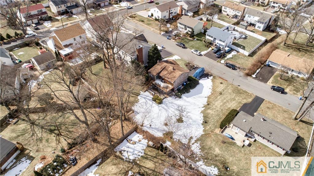 207 South Hill Road Colonia, NJ 07067 - Photo 46 of 47 an aerial view of residential houses with outdoor space