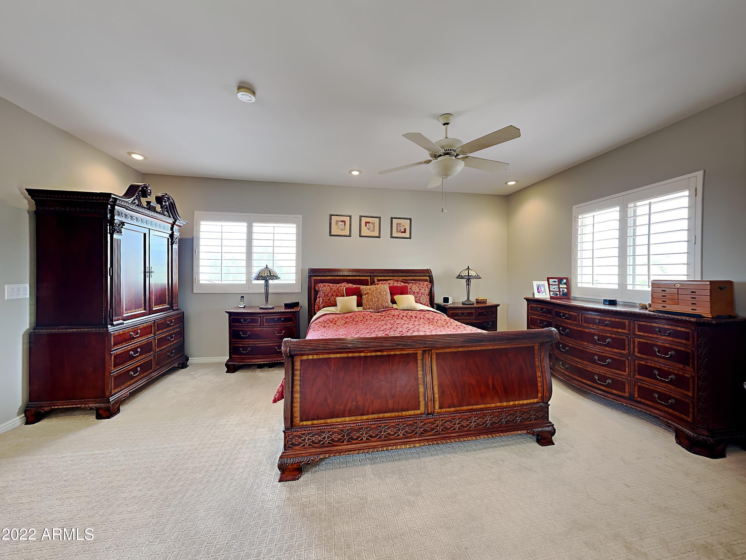 4055 North Recker Road, Unit 1 Mesa, AZ 85215 - Photo 11 of 23 Primary Bedroom Upstairs