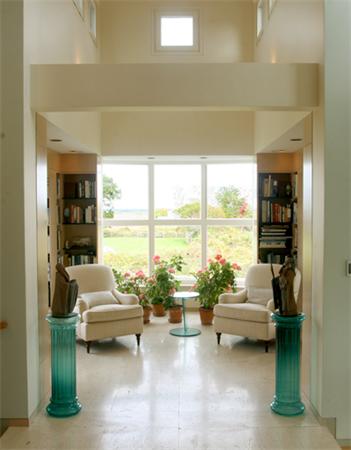 88 Mill Lane Yarmouth, MA 02675 - Photo 9 of 13 a living room with furniture and floor to ceiling window