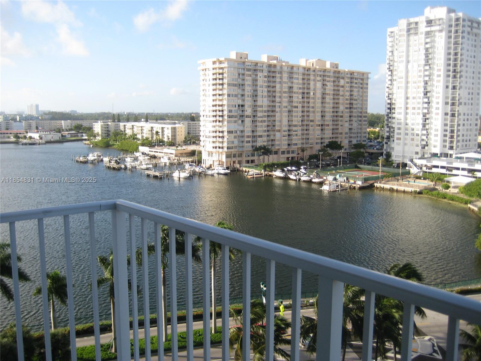 2801 Northeast 183rd Street, Unit 1401W Aventura, FL 33160 - Photo 17 of 26 a view of balcony with outdoor space