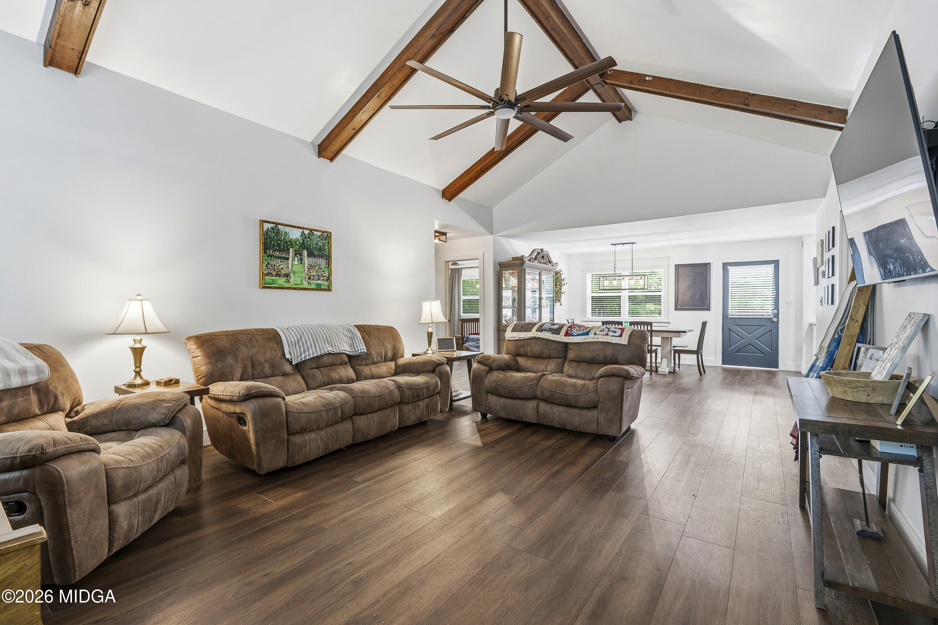 174 Sandra Drive Gray, GA 31032 - Photo 6 of 41 a living room with furniture and a wooden floor