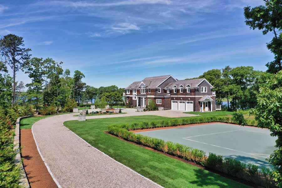 160 Peppercorn Lane Cotuit, MA 02635 - Photo 5 of 43 a front view of a house with a yard