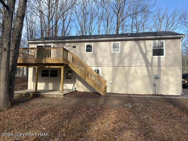 244 Upper Ridge Drive Effort, PA 18330 - Photo 20 of 23 rear view