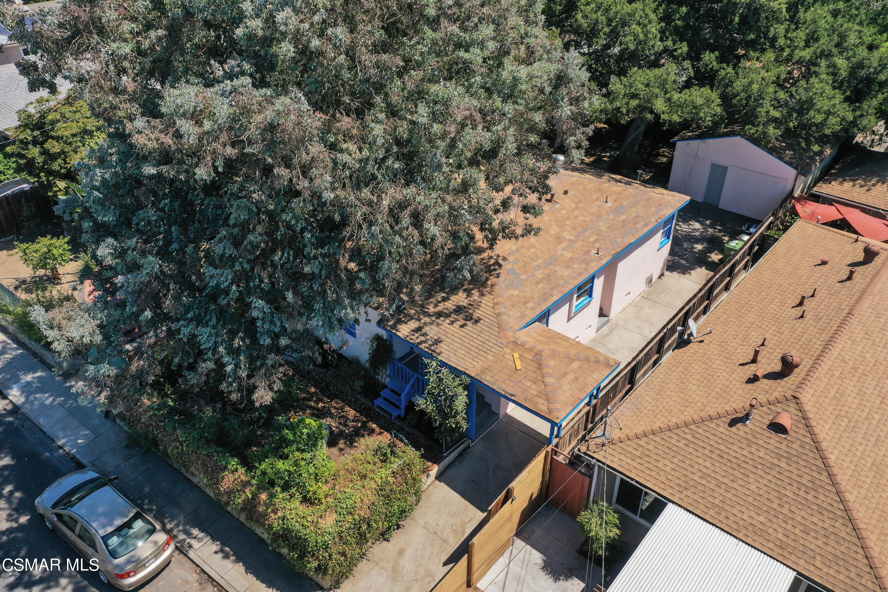 10010 Silverton Avenue Tujunga, CA 91042 - Photo 5 of 30 an aerial view of a house with a yard
