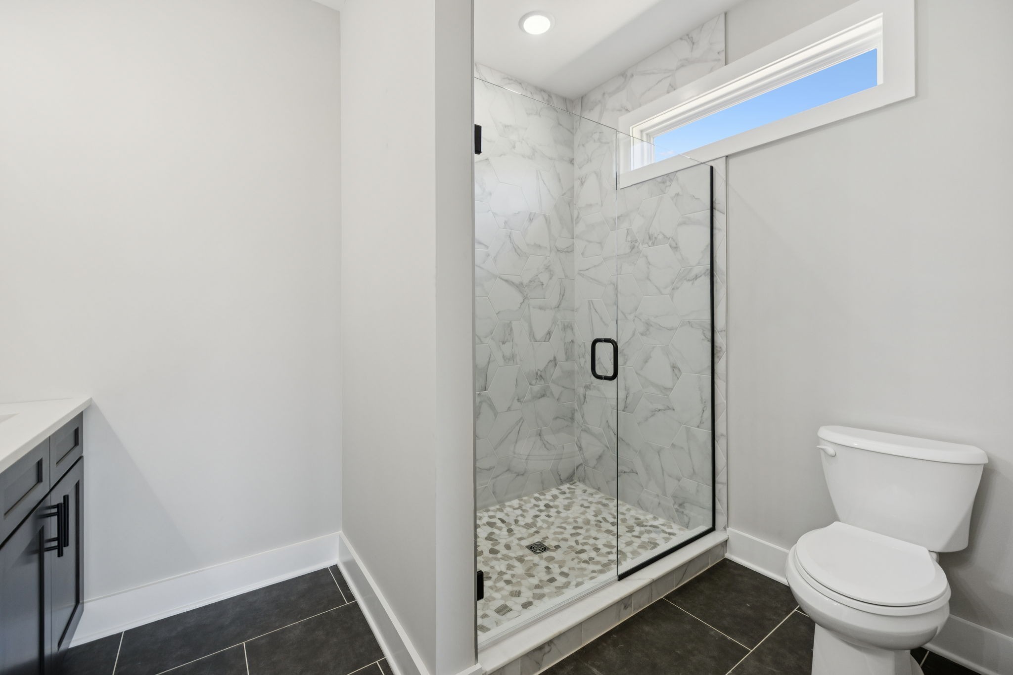 119 East Campbell Road, Unit A Madison, TN 37115 - Photo 21 of 28 a bathroom with a shower and toilet