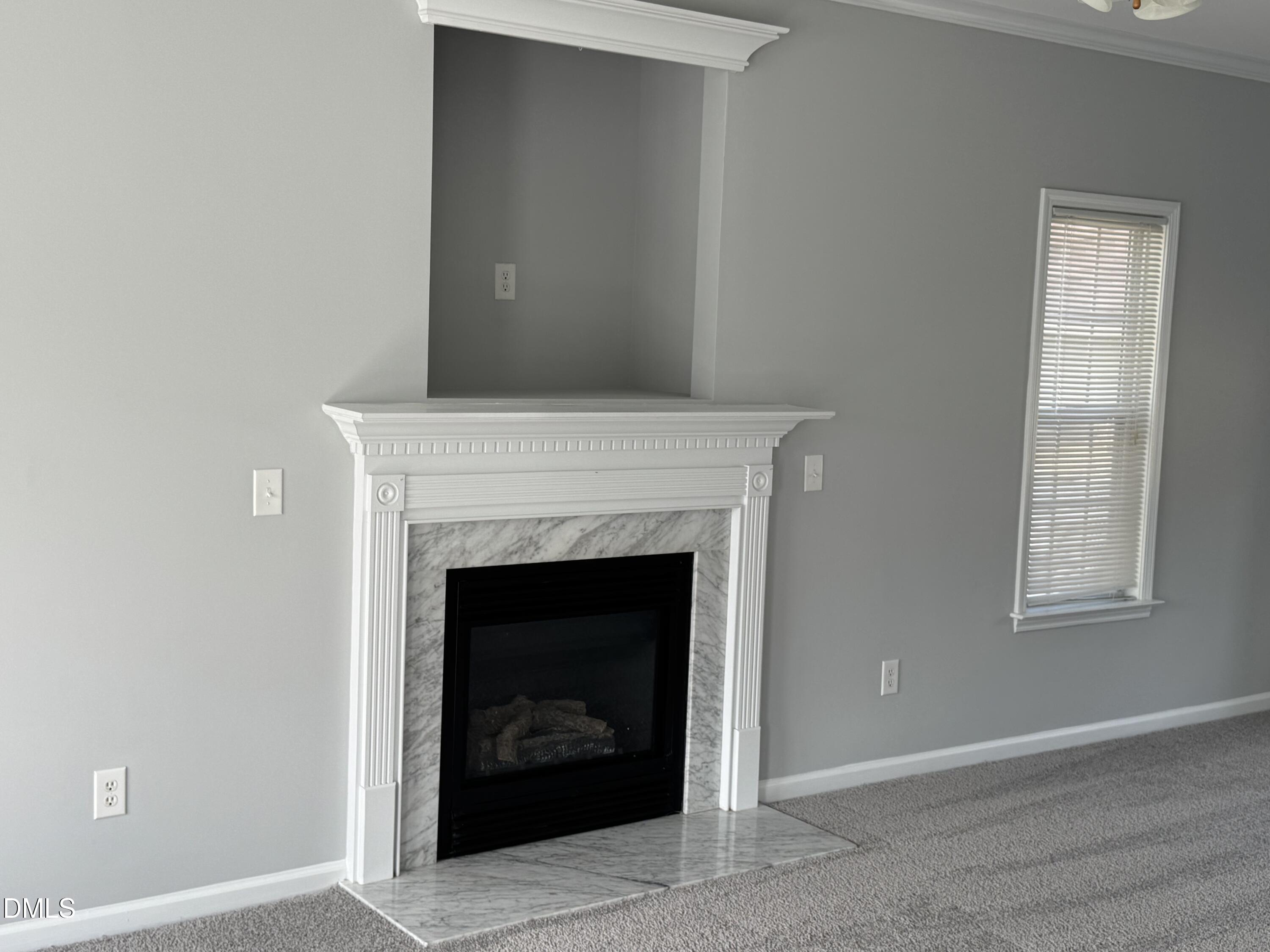 1417 Pleasant Quail Court Raleigh, NC 27603 - Photo 7 of 17 a living room with a fireplace