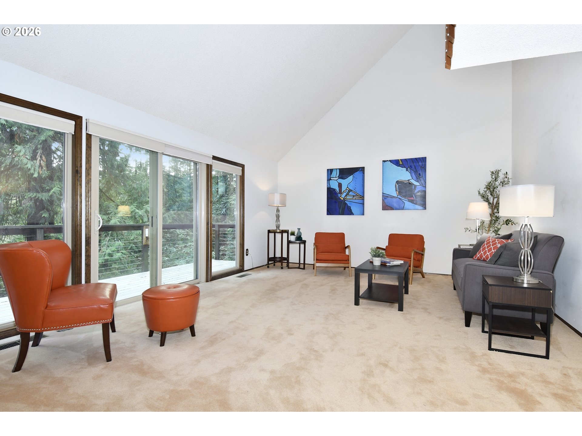 18031 Southeast 370th Avenue Sandy, OR 97055 - Photo 4 of 24 a living room with furniture and a potted plant