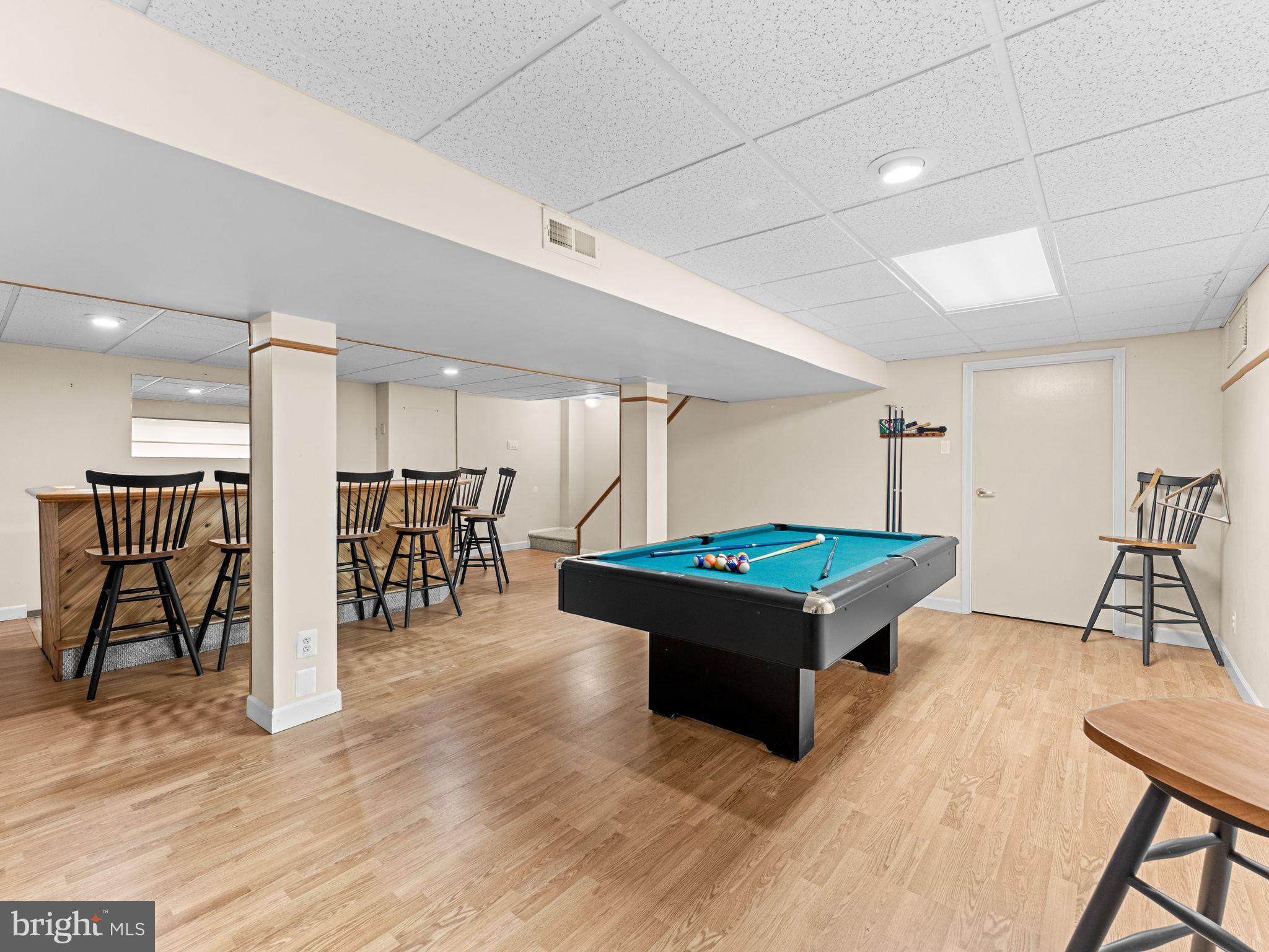 425 Glasgow Road Williamstown, NJ 08094 - Photo 29 of 53 Inviting basement retreat with game area.
