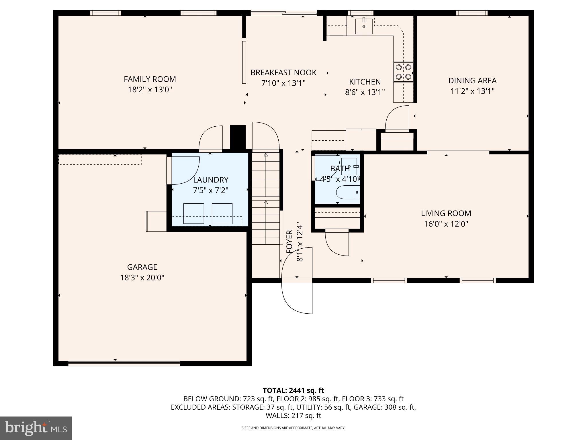 425 Glasgow Road Williamstown, NJ 08094 - Photo 52 of 53 Floor Plan - 1st Floor
