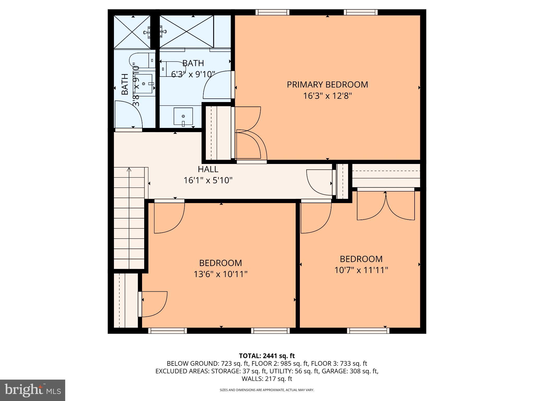 425 Glasgow Road Williamstown, NJ 08094 - Photo 53 of 53 Floor Plan - 2nd Floor