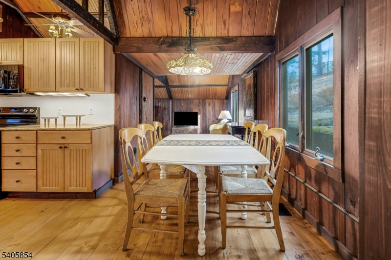 7 Hillside Road Sparta, NJ 07871 - Photo 8 of 19 a view of a dining room with furniture window and outside view