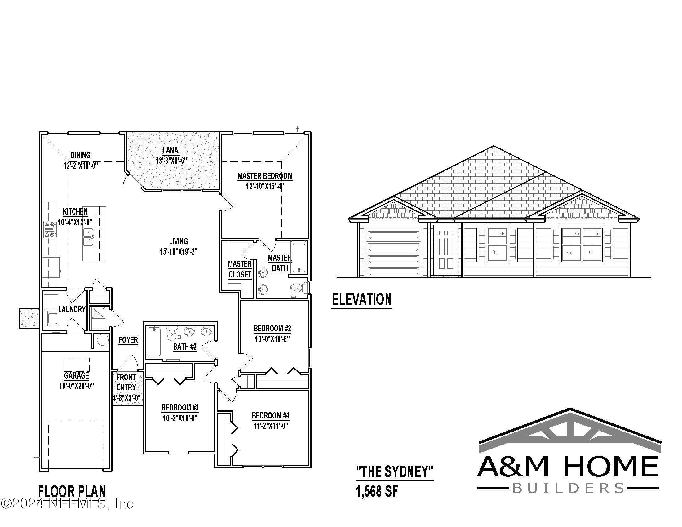 134 Kelly Smith School Road Palatka, FL 32177 - Photo 2 of 20 2020-10-01 Sydney Brochure Plans_Page_1