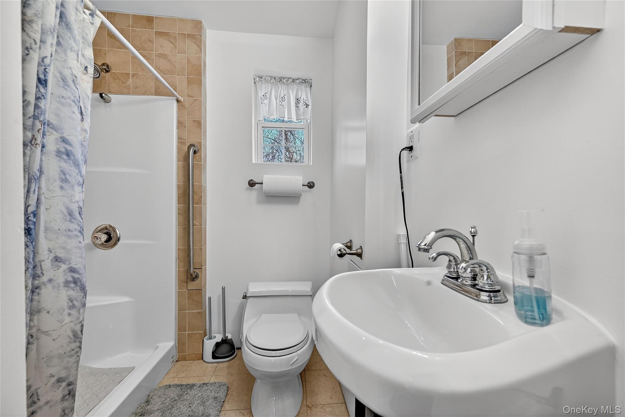 17 Pine Hill Road Highland Mills, NY 10930 - Photo 17 of 43 a bathroom with a sink a toilet and shower