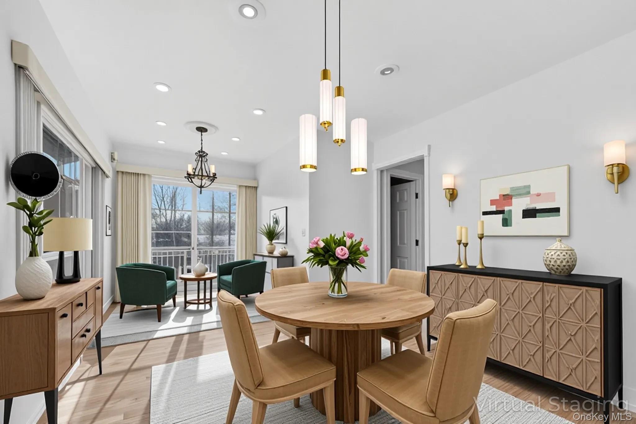 17 Pine Hill Road Highland Mills, NY 10930 - Photo 5 of 43 a view of a dining room with furniture and wooden floor