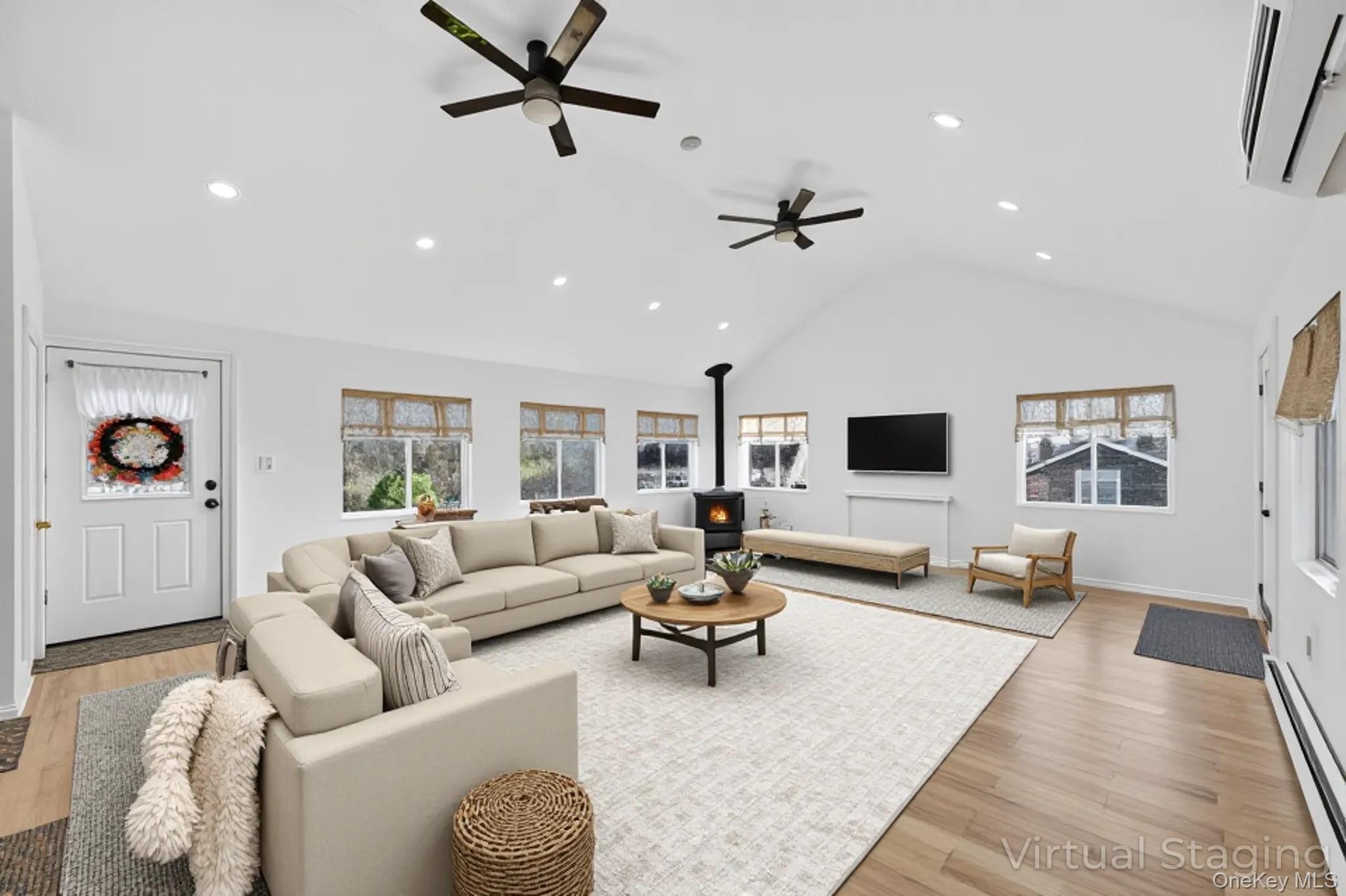 17 Pine Hill Road Highland Mills, NY 10930 - Photo 7 of 43 a living room with furniture and a flat screen tv