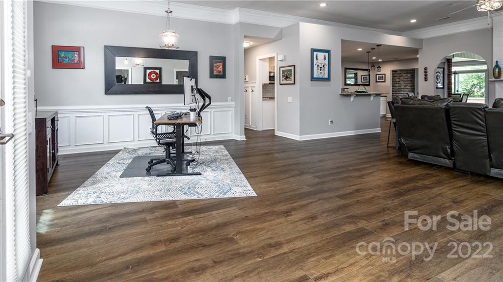 3364 Blue Jay Pass Fort Mill, SC 29708 - Photo 3 of 30 a living room with furniture and wooden floor