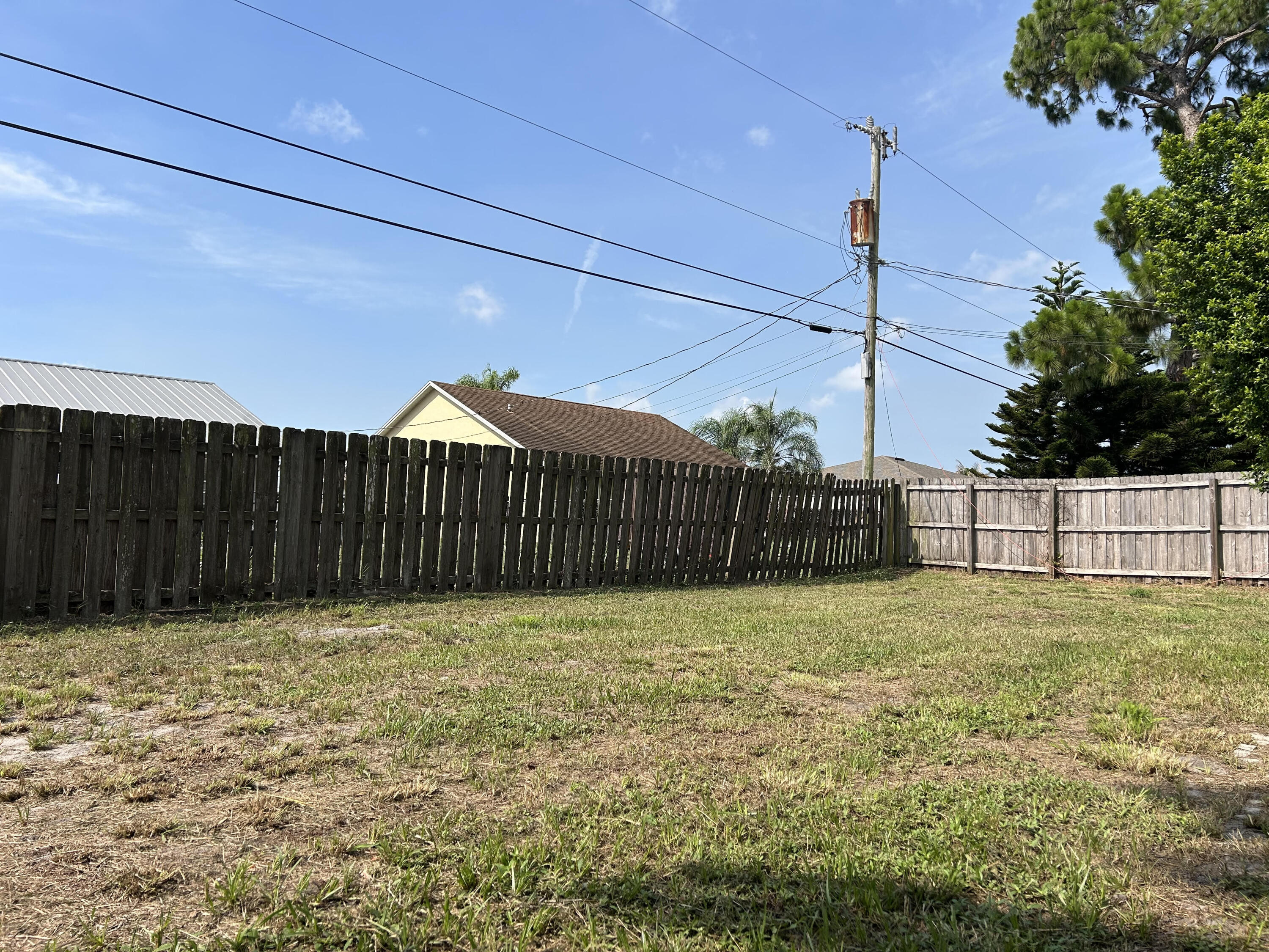 750 Southwest Monsoon Road Port St. Lucie, FL 34953 - Photo 17 of 17 Fenced back yard