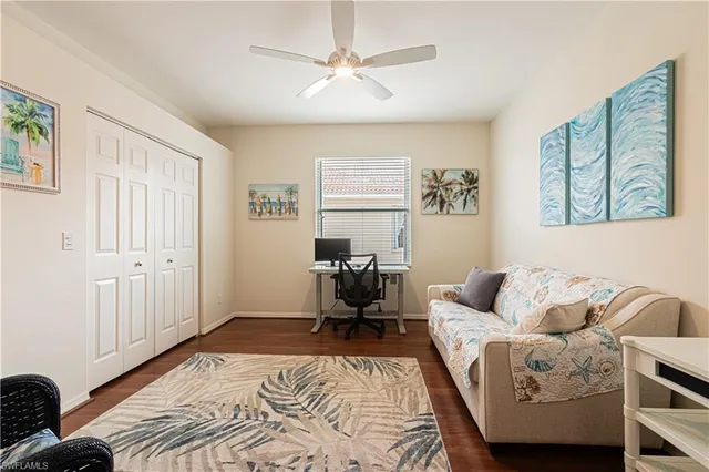 a bedroom with furniture and a couch