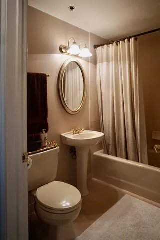 a room with furniture and a window