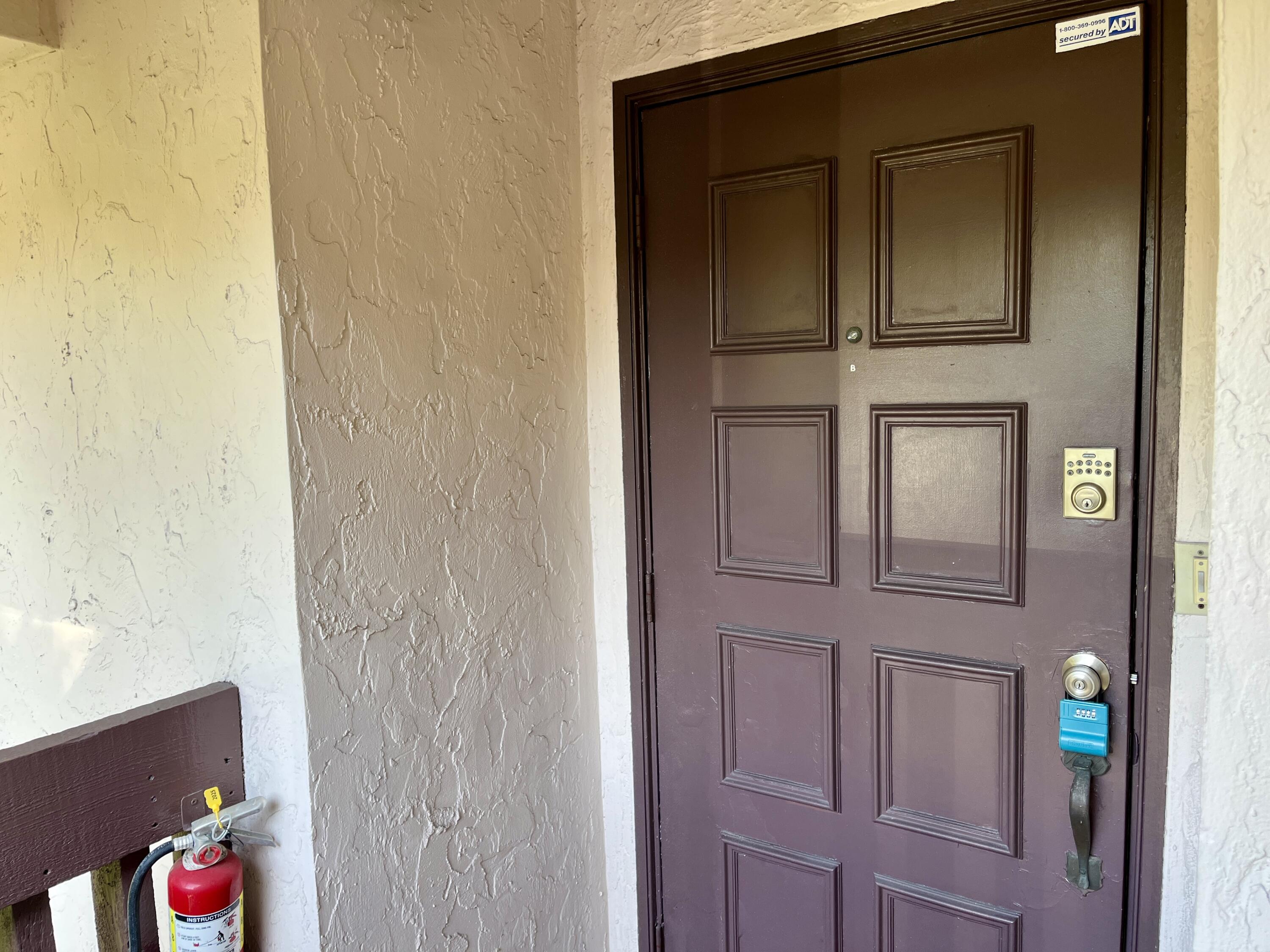 9316 Sable Ridge Circle, Unit B Boca Raton, FL 33428 - Photo 43 of 48 Entry door