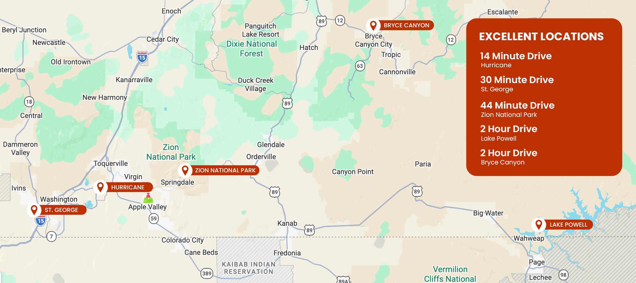 North Gooseberry Way, Unit AV1318 Hurricane, UT 84737 - Photo 13 of 24 Map Overview