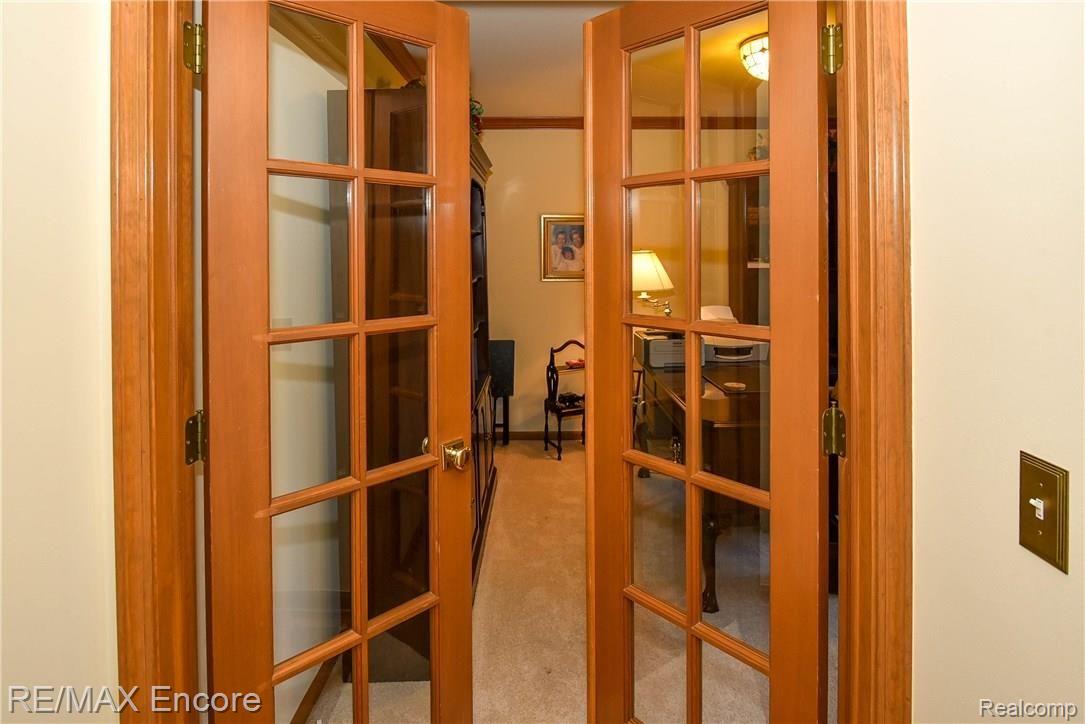 1284 Pebble Pointe Drive Rochester, MI 48307 - Photo 36 of 85 French doors to first floor office space