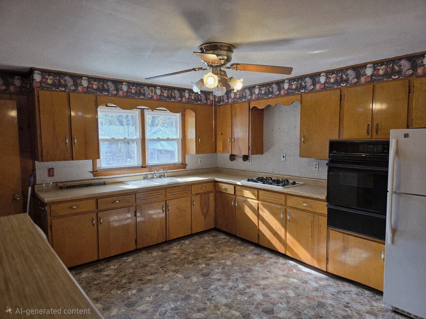 1402 9th Avenue Rock Falls, IL 61071 - Photo 4 of 14 a large kitchen with a large window and stainless steel appliances