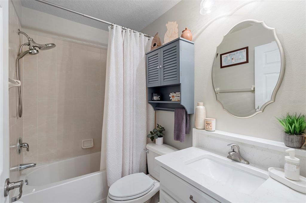 30118 Cheval Street Mount Dora, FL 32757 - Photo 30 of 52 a bathroom with a sink a toilet and shower