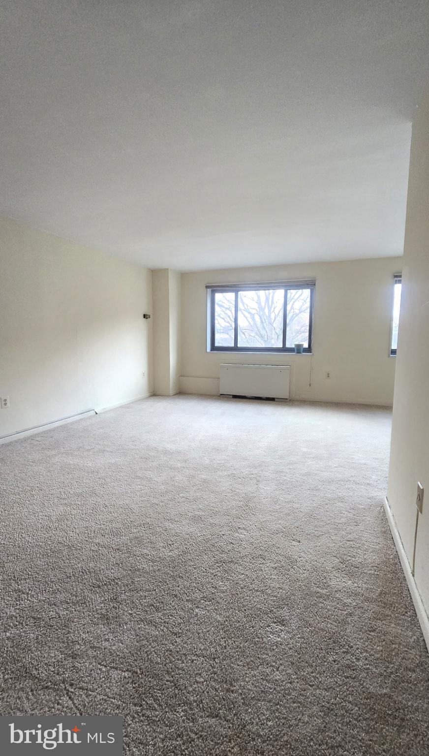 1200 South Arlington Ridge Road, Unit 403 Arlington, VA 22202 - Photo 12 of 23 an empty room with a window and a fireplace