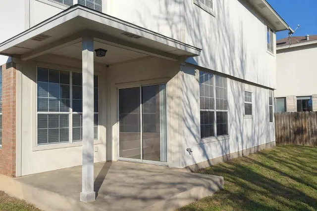 a view of a house with a window