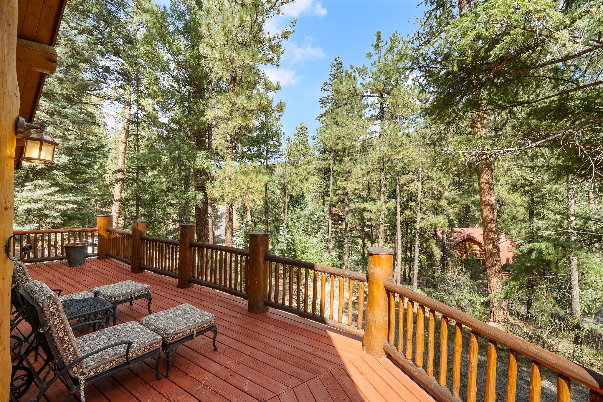 35 Tres Lagunas Road Tererro, NM 87573 - Photo 30 of 32 View from deck